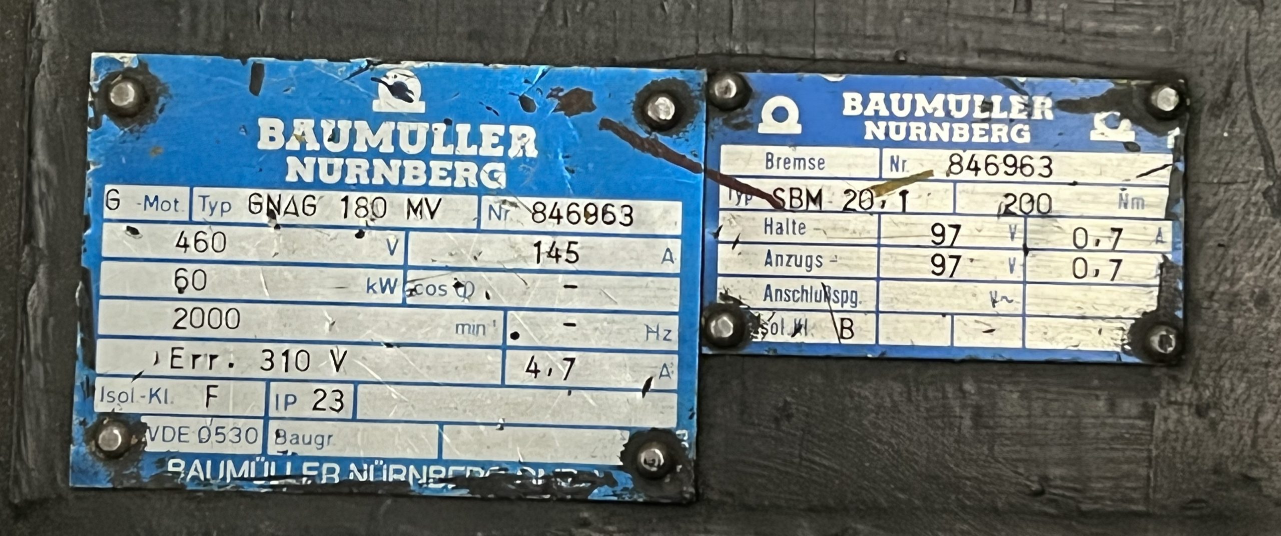 GNAG 180 MV - Baumüller